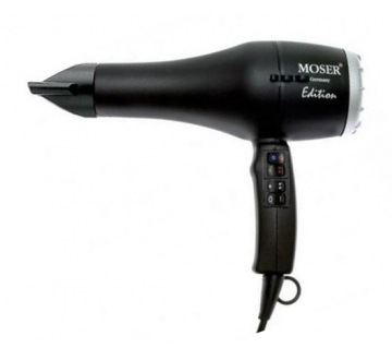 MOSER Edition H11 - černý profesionální kadeřnický fén na vlasy s výkonem až 2100 W