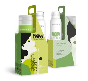 DETANGLING SET (lesk + kondicionér) pěnový kondicionér a modelační tekutina pro kudrnaté vlasy