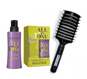 Dárkový balíček ALL IN ONE ALL IN ONE SPRAY (150ml) a kartáč s logem SP