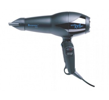 Ermila XXL Light (0204-0041) - černý kadeřnický fén o výkonu až 1500 W
