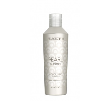 PEARL SUBLIME ULTIMATE LUXURY SHAMPOO (250ml) rozjasňující šampón pro světlé a chemicky ošetřené vlasy / obohacený extraktem z perel
