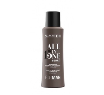 ALL IN ONE BEARD SHAMPOO (100ml) šampon pro víceúčelové ošetření vousů