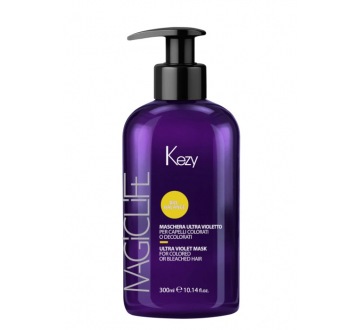 ULTRA VIOLET MASK (300ml) ultrafialová (anti-yellow) maska pro barvené a odbarvené vlasy