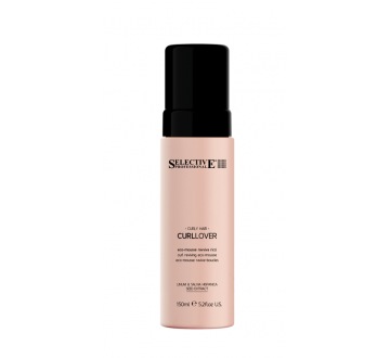 CURLLOVER ECO-MOUSSE (150ml) ekologická bezoplachová pěna oživující kudrnaté vlasy