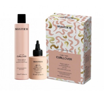 Dárková sada CURLLOVER (šampon + laminátor) dárková sada pro kudrnaté vlasy