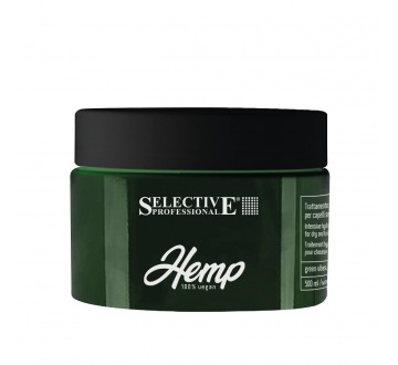 HEMP JELLY MASK (500ml) gelová regenerační maska pro suché a lámavé vlasy