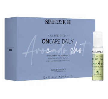 DAILY AVOCADO SHOT (12x13ml) hydratační a ochranné avokádové sérum bez oplachování