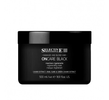BLACK MASK (500ml) intenzivní regenerační maska pro velmi poškození vlasy