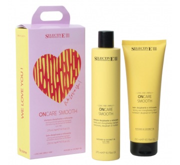 Dárková sada WE LOVE YOU SMOOTH (šampon + kondicionér) dárková sada pro vyhlazení kutikuly