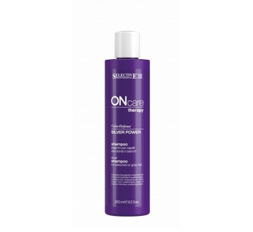 SILVER POWER SHAMPOO (250ml) stříbrný šampón pro odbarvené nebo šedivé vlasy